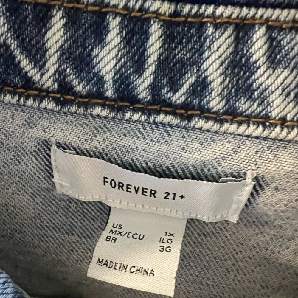 Denim Jacket with Rhinestones - Picture 5 of 5